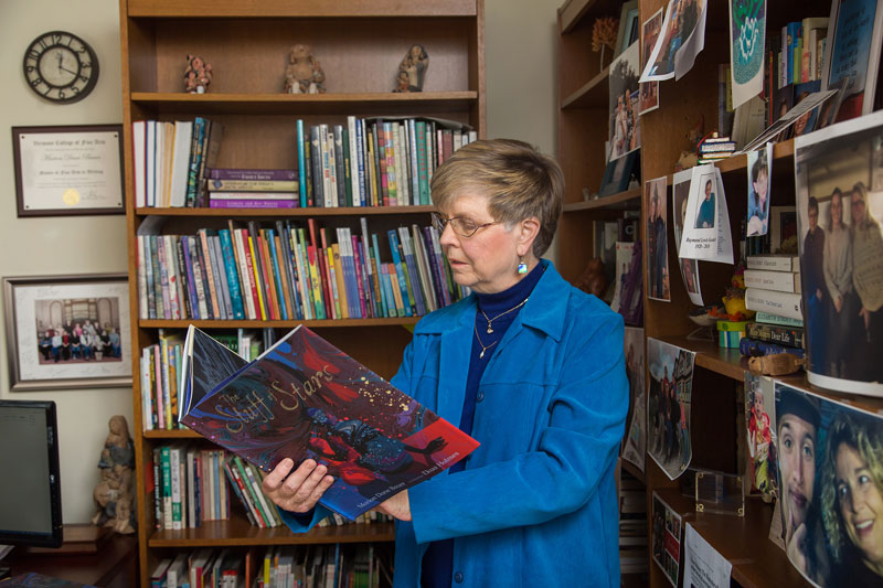 Marion Dane Bauer Reading The Stuff of Stars photo by Tracy Walsh