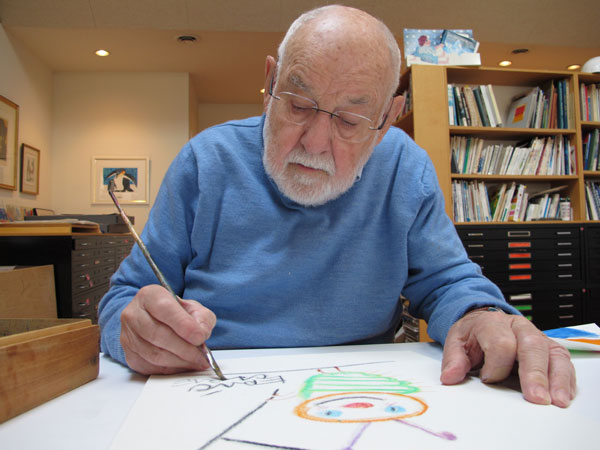 Eric Carle drawing